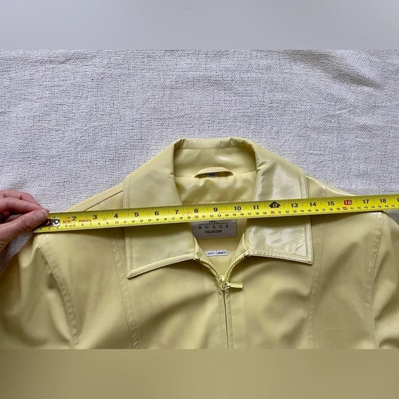 Yellow Nuage Rain Jacket with Belt - Picture 6 of 14